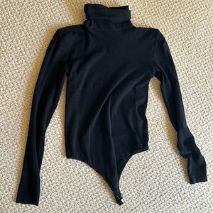 Wolford thong turtleneck bodysuit size XS